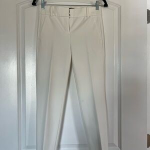 J. Crew Women's Cream Cameron Trousers 00